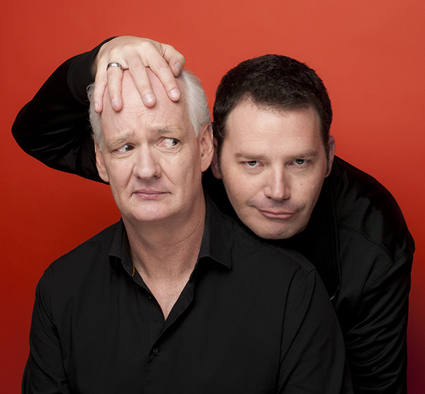 Colin Mochrie and Brad Sherwood