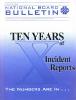 Ten Years of Incident Reports